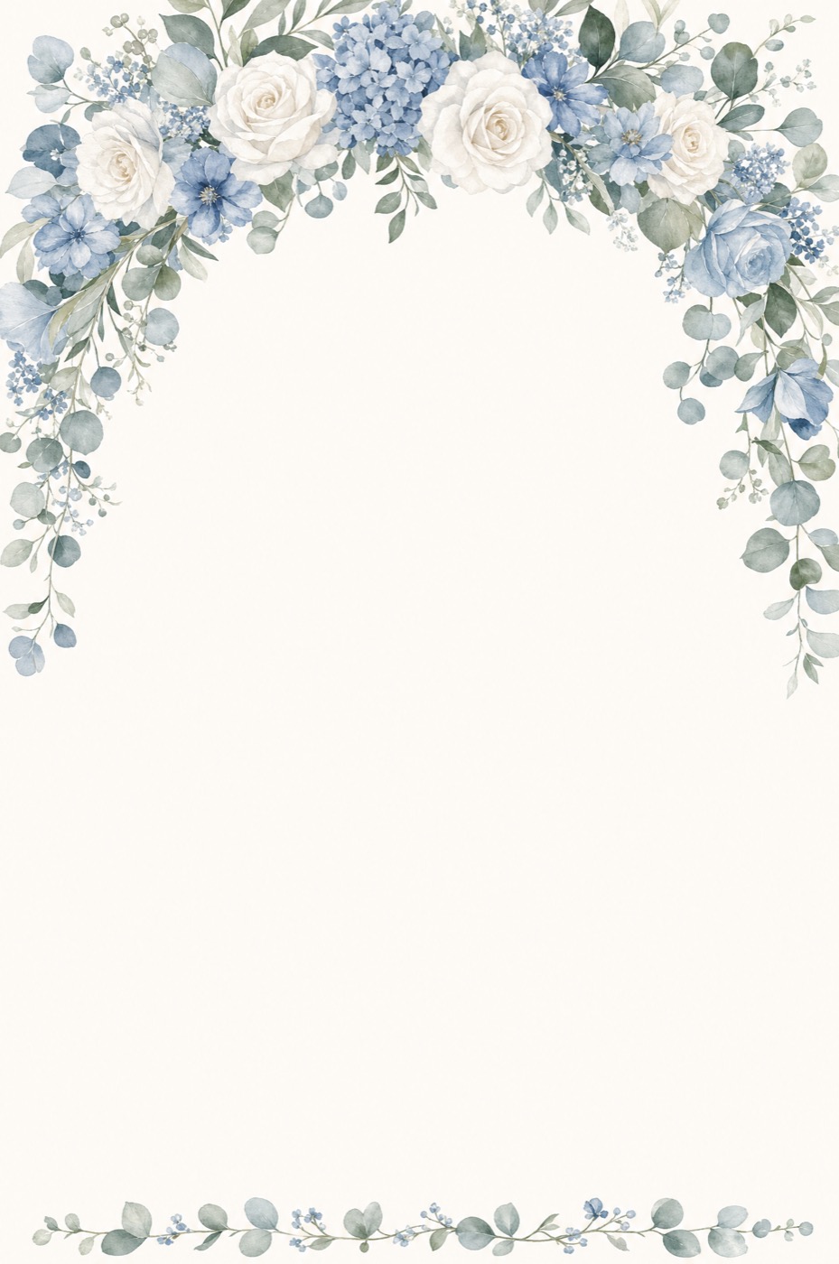 Dusty Blue QR template