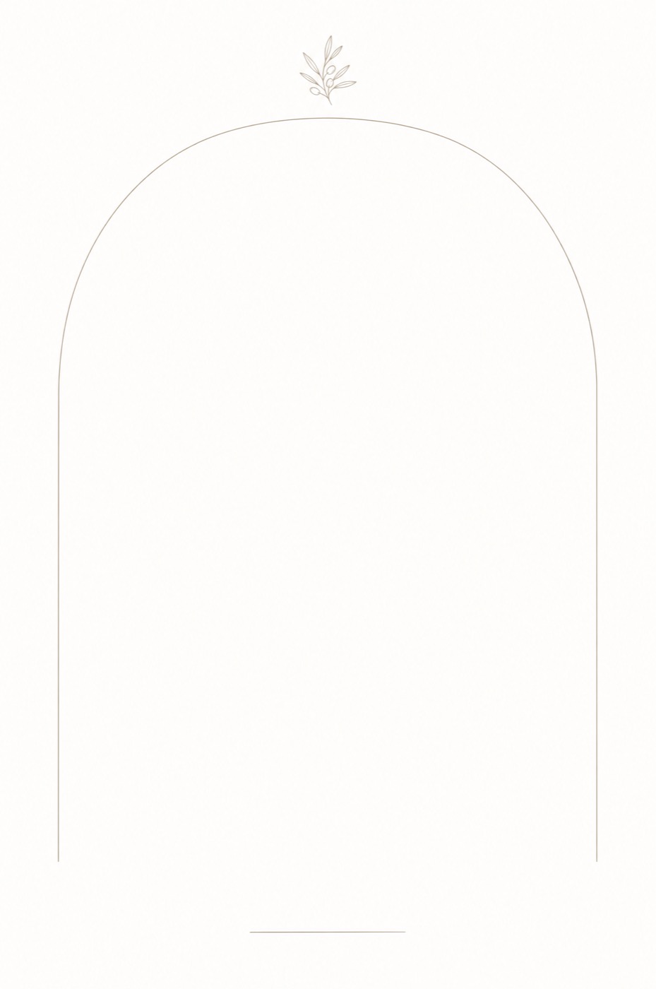 Minimal QR template
