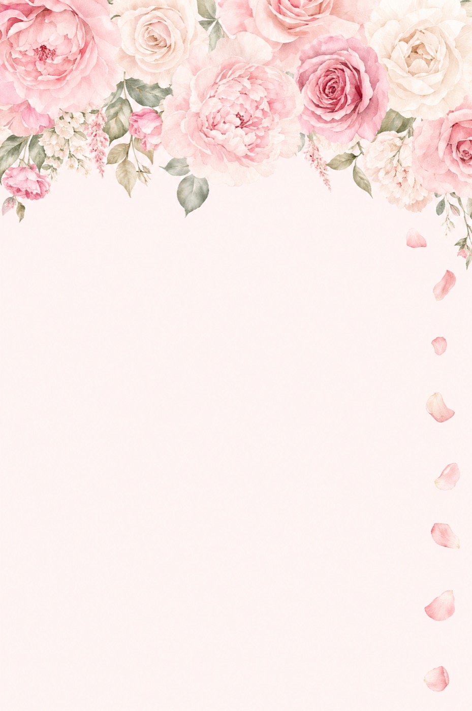 Romantic QR template