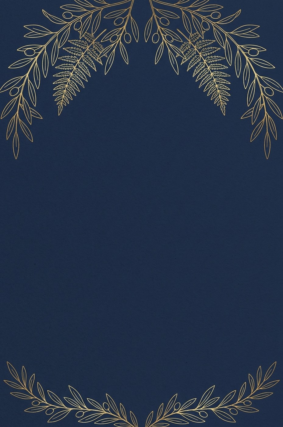 Midnight Gold QR template