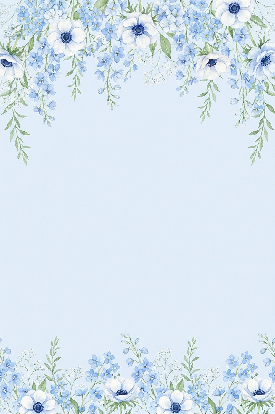 Blue Meadow QR template