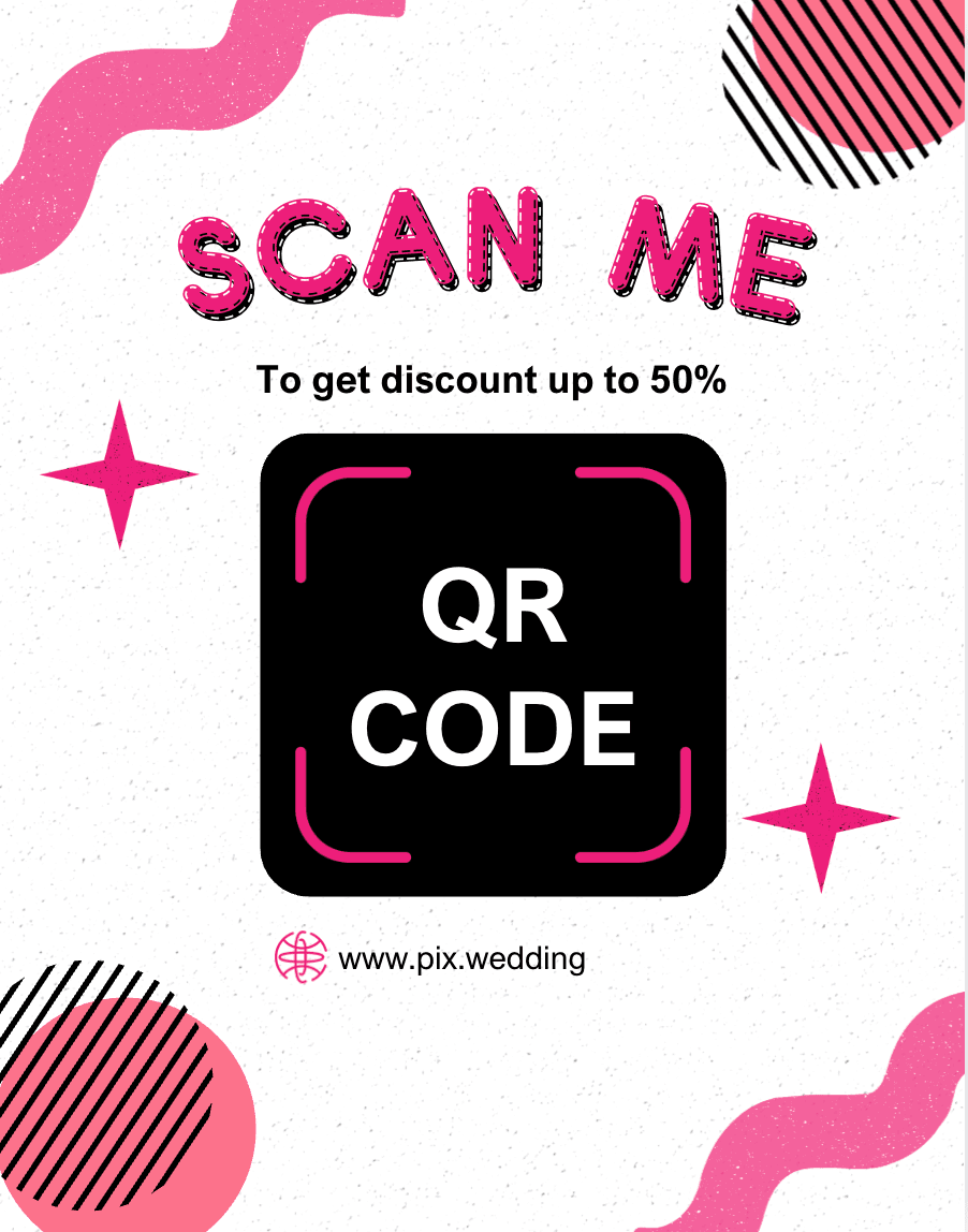 Botanical QR template