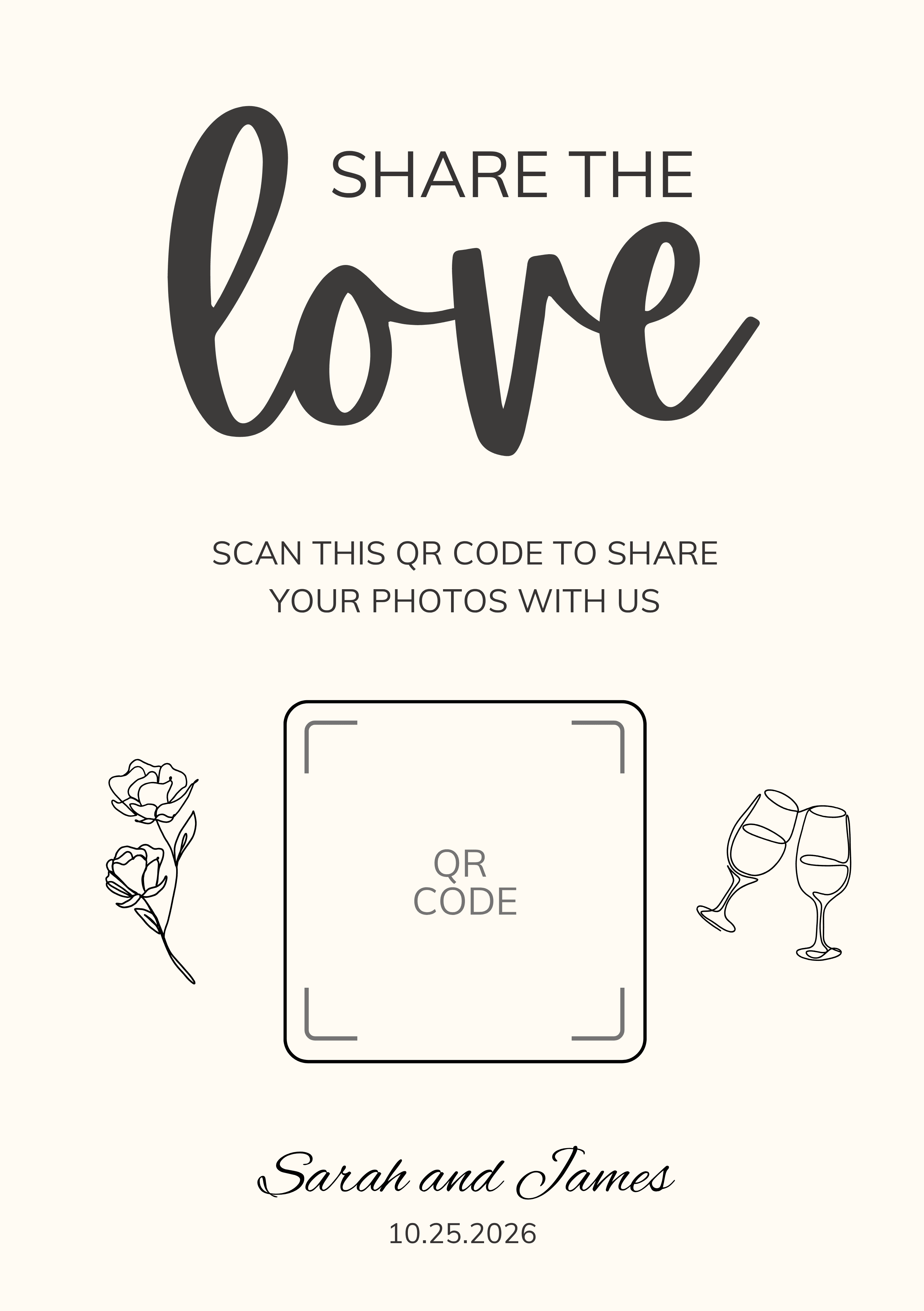 Classic QR template