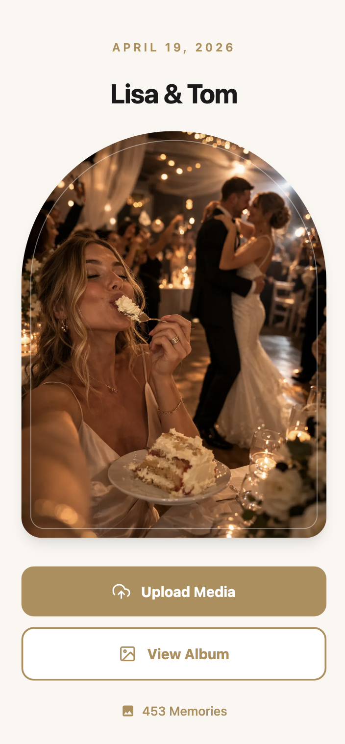 Photographer upload link preview