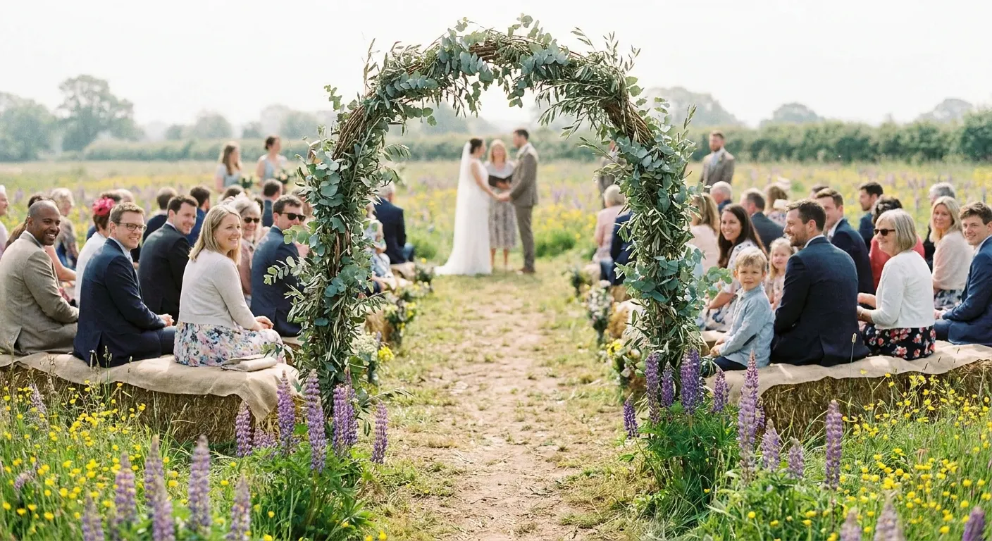 Wedding setting typical of the Scenic Rim area